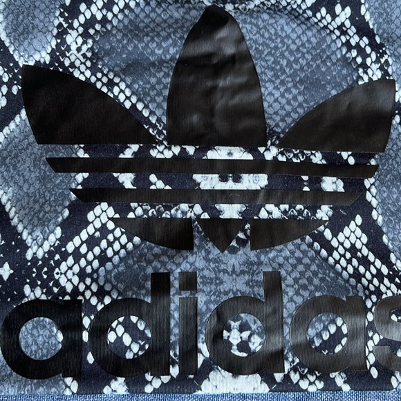 NWOT Adidas x Rita Ora Athletic snake print dress - Picture 4 of 8